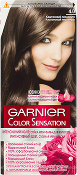Фото Garnier Color Sensation 4.0 каштановый перламутр