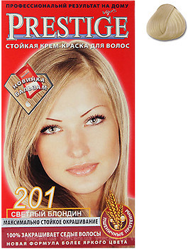 Фото Vip's Prestige Color crem 201 Светлый блондин