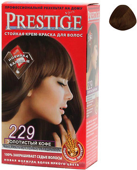 Фото Vip's Prestige Color crem 229 Золотистый кофе