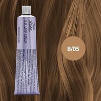 Фото Wella Professionals Illumina Color 8/05 светлый блонд натуральный махагоновый