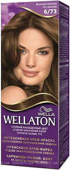 Фото Wella Wellaton crem 6/73 молочный шоколад