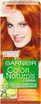 Фото Garnier Color Naturals 7.40+ огненный медный
