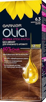 Фото Garnier Olia 6.3 золотистый шатен