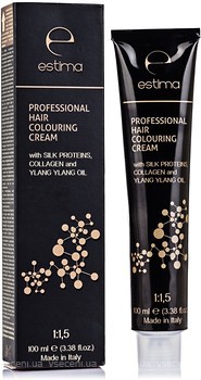 Фото Estima Professional hair colouring cream 5.43 светлый медно-золотистый коричневый