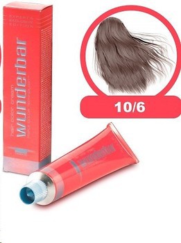 Фото Wunderbar Hair Color Cream 10/6 сверх-светлый фиолетовый