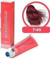 Фото Wunderbar Hair Color Cream 7/45 средне-русый махагоновый медный