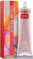 Фото Wella Professionals Color Touch Rich Naturals 9/86 очень светлый блондин жемчужно-фиолетовый