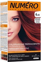 Фото Brelil Numero Hair Professional 6.66 интенсивный красный темно-русый