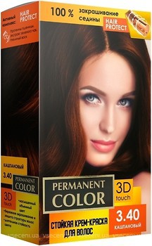 Фото Permanent Color 3.40 каштановый