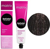 Фото Matrix SoColor Pre-Bonded 4N темно-коричневый нейтральный