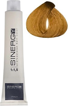 Фото Sinergy Professional Hair Color 8/43 светлый блонд золотистый медный