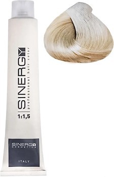 Фото Sinergy Professional Hair Color 9/1 пепельный блонд