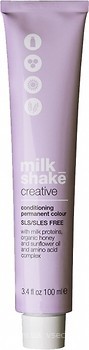 Фото Milk Shake Creative Conditioning Permanent Colour 1.11 интенсивный пепельно-черный