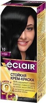 Фото Eclair Omega 9 Hair Color 10 черный