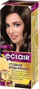 Фото Eclair Omega 9 Hair Color 47 каштан