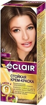Фото Eclair Omega 9 Hair Color 57 какао