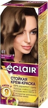 Фото Eclair Omega 9 Hair Color 67 натуральный кофе