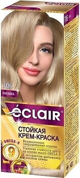 Фото Eclair Omega 9 Hair Color 706 ракушка