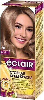 Фото Eclair Omega 9 Hair Color 70 русый