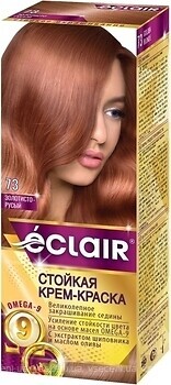 Фото Eclair Omega 9 Hair Color 73 золотисто русый