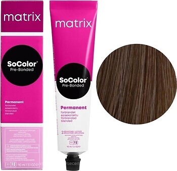 Фото Matrix SoColor Pre-Bonded 7A блонд пепельный