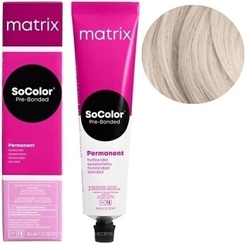 Фото Matrix SoColor Pre-Bonded 11A ультра светлый блондин пепельный