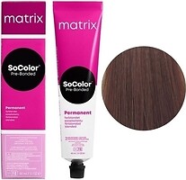 Фото Matrix SoColor Pre-Bonded 7M блондин мокка