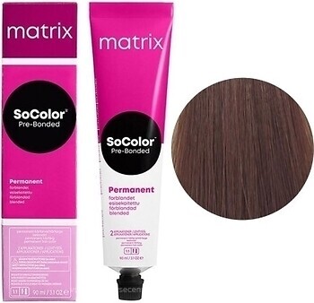 Фото Matrix SoColor Pre-Bonded 7M блондин мокка