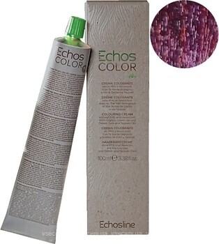 Фото Echosline Echos Color Vegan 6.26 светло-коричневый фиолетовый красный
