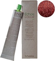 Фото Echosline Echos Color Vegan 6.66 насыщенный красный темно-русый
