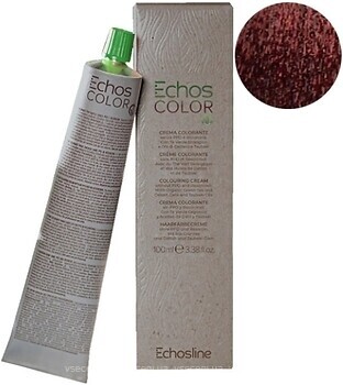 Фото Echosline Echos Color Vegan 5.66 насыщенный красный светло-коричневый