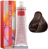 Фото Wella Professionals Color Touch Rich Naturals 5/3 золотистый светло-коричневый