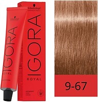 Фото Schwarzkopf Professional Igora Royal 9.67 блонд шоколадный медный