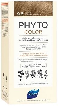 Фото Phyto Phytocolor Treatment with botanical pigments 9.8 бежевий блонд