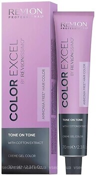 Фото Revlon Professional Color Excel 6.24 Темный переливающийся каштановый блонд