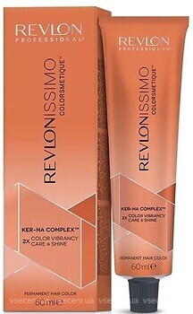 Фото Revlon Professional Revlonissimo Colorsmetique Ker-Ha Complex 77.40 Интенсивный светлый медный