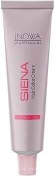 Фото jNowa Professional Siena Chromatic Save Hair Color Cream 5/43 средне-коричневый махагон