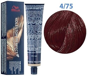 Фото Wella Professionals Koleston Perfect 4/75 средний коричневый