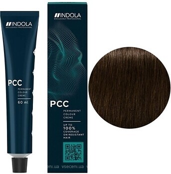 Фото Indola Exclusively Professional PCC Intense Coverage 5.0+ Светло-коричневый натуральный интенсивный