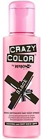 Фото Crazy Color Semi Permanent Hair Color Cream 30 Black черный