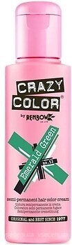 Фото Crazy Color Semi Permanent Hair Color Cream 53 Emerald Green изумрудно-зеленый