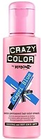 Фото Crazy Color Semi Permanent Hair Color Cream 44 Capri Blue синий