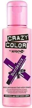 Фото Crazy Color Semi Permanent Hair Color Cream 51 Bordeaux бордовый