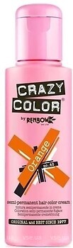 Фото Crazy Color Semi Permanent Hair Color Cream 60 Orange оранжевый