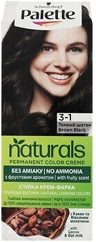 Фото Palette Naturals 3-1 Темный шатен