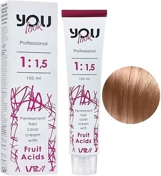 Фото You Look Professional Hair Colouring Cream 12.62 Суперосветляющий блондин красно-перламутровый