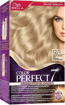 Фото Wella Color Perfect 12/1 перламутровый блонд