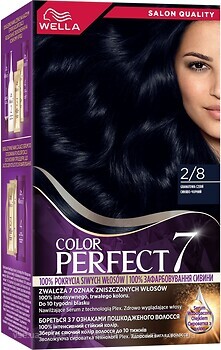 Фото Wella Color Perfect 2/8 сине-черный