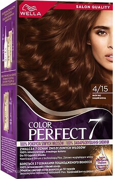 Фото Wella Color Perfect 4/15 холодный шоколад