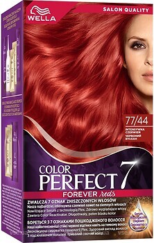 Фото Wella Color Perfect 77/44 вулканический красный